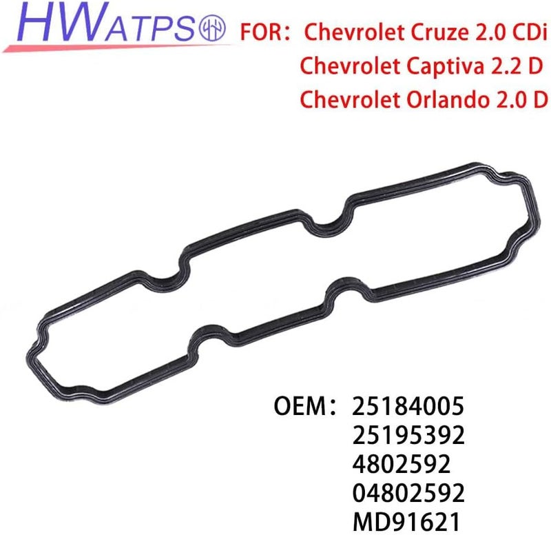 HWATPS 25184005 25195392 Engine Valve Cover Gasket For Chevrolet Captiva Chevrolet C100 C140 Cruze J300 4802592 04802592 MD91621 - Image 5
